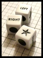 Dice : Dice - Game Dice - Left Right Center - Resale Shop Mar 2013